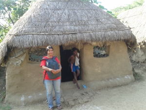Karaimedu, 150 families, 80% houses - clay huts.